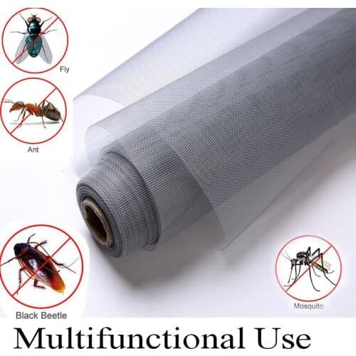 DIY Curtain Mesh Indoor Insect Mosquito Door Nets Window Anti Mosquito Net Customizable Polyester Fiber Multi Purpose Screen