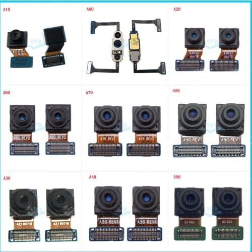 Front Camera For Samsung Galaxy A10 A20 A30 A40 A50 A60 A70 A80 A90 Frontal Facing Small Selfie Camera Module Replacement