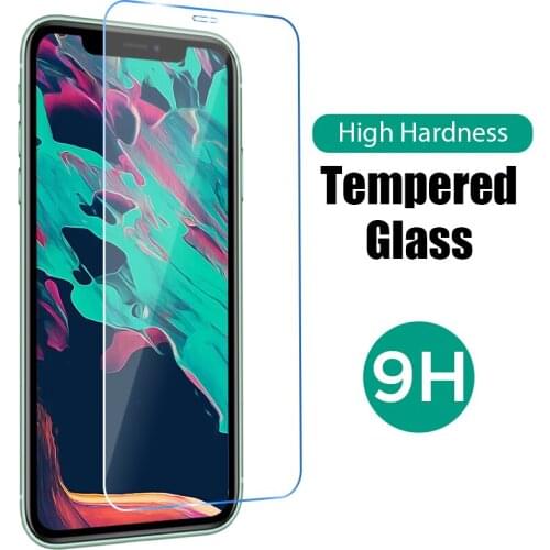 9H Tempered glass for iphone 7 8 6 5 plus SE 2020 Screen protector glass for iPhone XS Max 6s 7s 8s Plus X XR