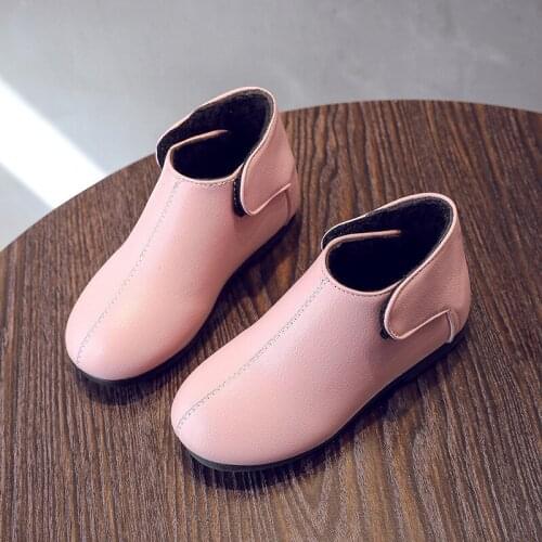 2018 Shoes For Kids Girls Warm Boots Fashion Soft Bottom Boys Girls Boots Anti-slip Kids Sneakers