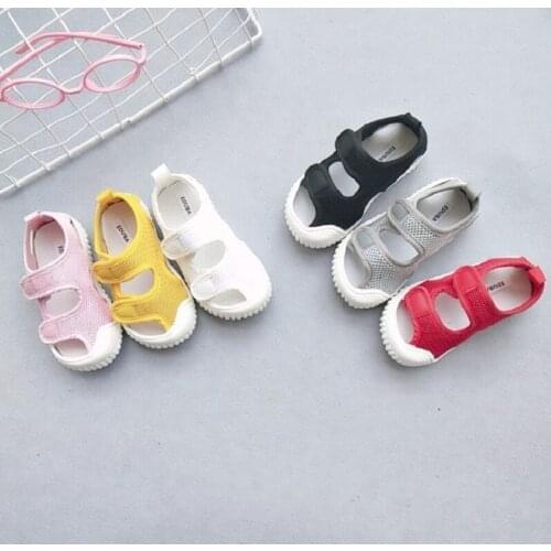 2021 Summer Baby Sandals Breathable Casual Kids Boys Girls Beach Shoes Comfortable Wear Resistant Sport Sandals SDB026