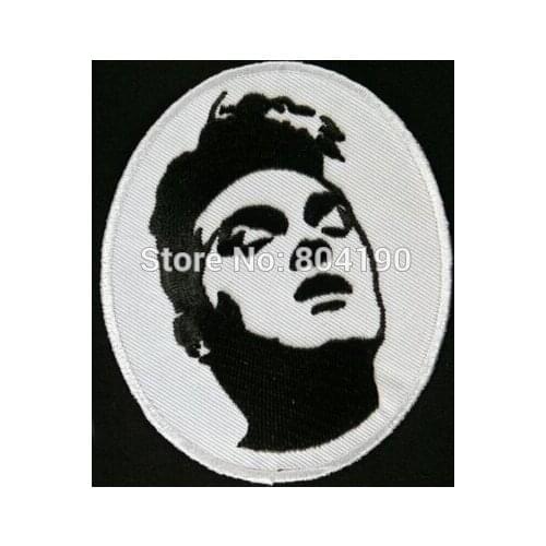 3.5" Morrissey The Smiths Bona Drag Music Band Embroidered Iron On Patch Tshirt TRANSFER MOTIF APPLIQUE Rock Punk Badge