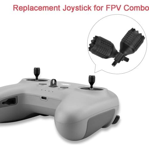 Aluminum Joystick for DJI FPV Combo Drone Remote Control Transmitter Thumb Rocker Sticks Spare Parts for FPV Combo Accessory