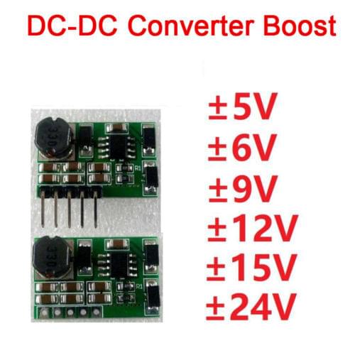 DC-DC Converter Step Up Boost 3.3V 5V 12V to +-5V +-9V +-12V +-15V +-24V Dual Power