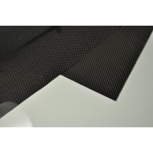 1pcs Hot Sale RC Parts 100mmX250mmX1mm 100% Carbon Fiber plate panel sheet 3K plain Weave Glossy Wholesale & Retail