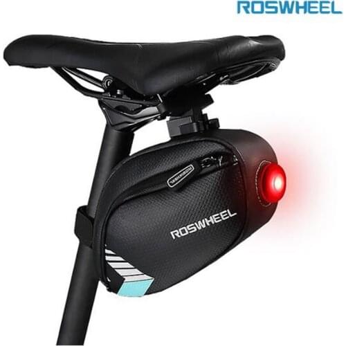 Roswheel 3 Styles Bicycle Bag Rear Seat Storage Bags For Bike Rainproof MTB Road Bike Frame Rack Pannier Cycling Seat Saddle Bag