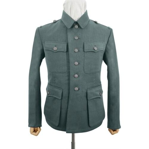 GUDA-070 WWII German M42 Heer NCO Fieldgrey Gabardine tunic Feldbluse