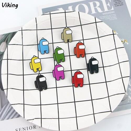 G1334 Funny Cartoon Badges Alloy Metal Pins For Backpacks Handbag Hats Collar Pin Lapel Pins Gift For Kids Jewelry