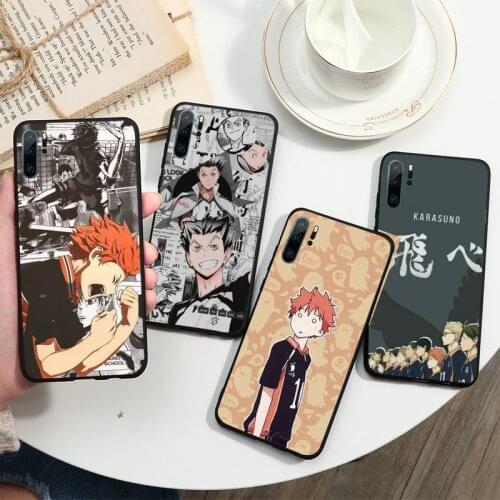 Haikyuu Hinata Anime cartoon Phone Case For Huawei Honor NOVA inova Y 4 5 6 7 8 9 A C E X I v 20 30 s p II pro PLAY lite