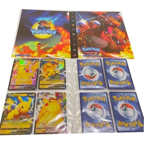 New And Different Styles 240Pcs Pokemon Card Holder Limited Collection Folder High Quality Album Book Game Cards Toys gifts Kids