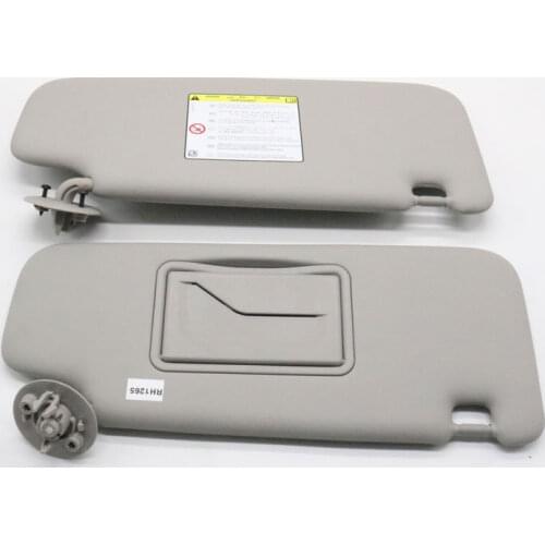 Left Right Side Car Inside Sun Visor with A Mirror OEM 95327509 for Chevrolet Sonic 2012-2018 Aveo 2011 -2015 Spark 2013-2016