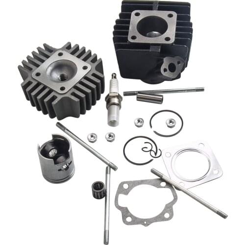 Cylinder Piston Gasket Head Top End Kit Plug For Suzuki Quadrunner LT50 LT 50 2002 2003 2004 2005