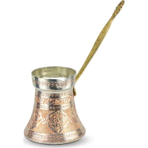 Morya Copper Turkish Coffee Pot Moka Pot Cafetera Espresso Stove Top Coffee Maker Pour Over Coffee Pots Kettle Pitcher Barista