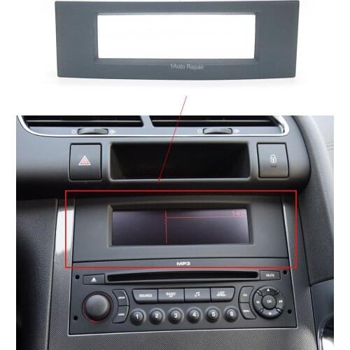 Multi-function C-Screen Shell Case Frame CD Player Screen Enclosure Replacement Housing Bracket For Peugeot Citroen