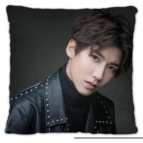 Jia Zhengyu Pillowcase Cojines Decorativos Para Sofa Pretty Scholar Yu Lexuan Same Paragraph Photo Poster Cushion Cover Souvenir