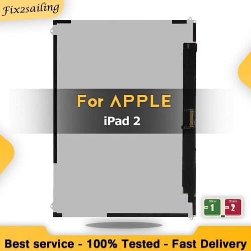 New 9.7" LCD For iPad 2 iPad2 2nd LCD Display Repair Parts For A1395 A1396 A1397 Free Shipping 100% Tested Digitizer Replacement