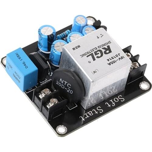 100A 4000W High-Power Soft Start Circuit Power Board for Class A Amplifier Amp Moungting Accessories AC 150V to 280V