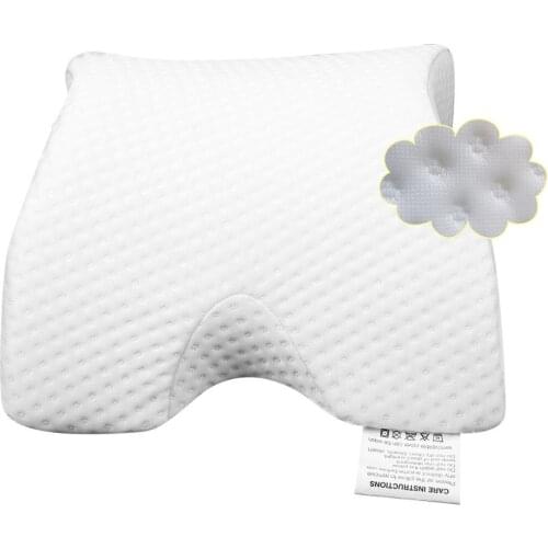 No Pressure Arm Sleep Memory Foam Cotton Neck Pillow Lovers Pillow for Rescuing Boyfriend Arm Relieve Pain When Sleeping