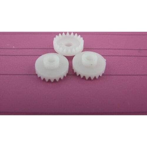 Right angle turn C203A crown gear differential gear 0.5 modulus plastic gears DIY model remote control toy car accessories