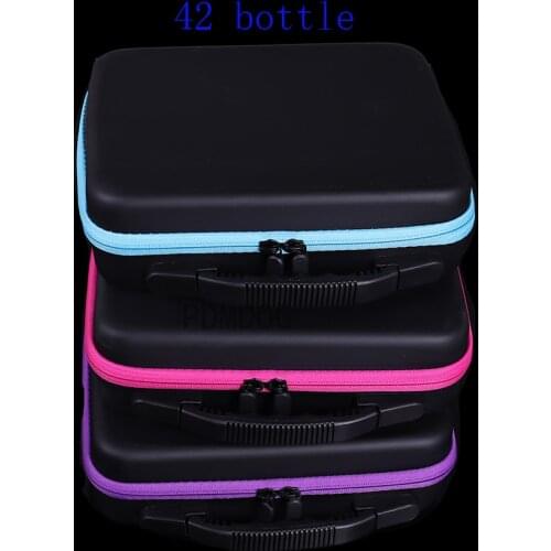 Hand Bag with 42 Bottles for Diamond Painting Cross Stitch Beads Container Diamond Mosaic Storage Box Diamond Embroidery Bags