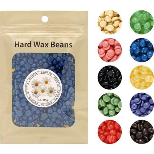 25g Strawberry Wax Beans Depilatory Wax Hot Film Hair Removal Profesional Body Face Legs Bikini Hair Remover Waxing Pellet