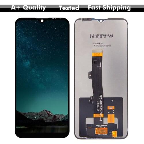 For 6.5" LCD Motorola Moto E7 XT2095 LCD Display Touch Screen Digitizer Assembly