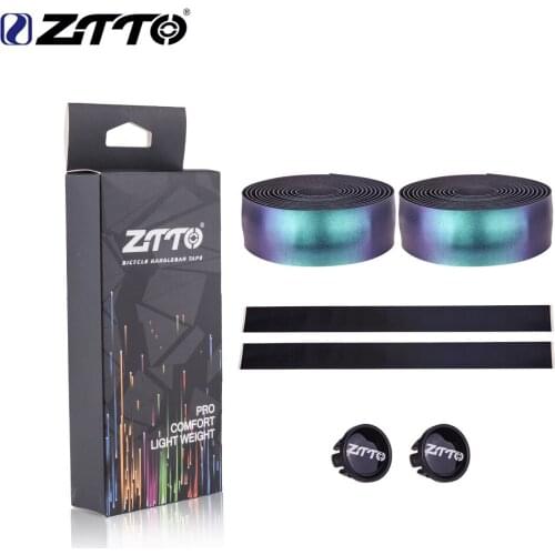 ZTTO Road Bike Bar Tape sharp color purple Handlebar tapes Reflective bar Tape shine dazzle color fit High quality PU EVA