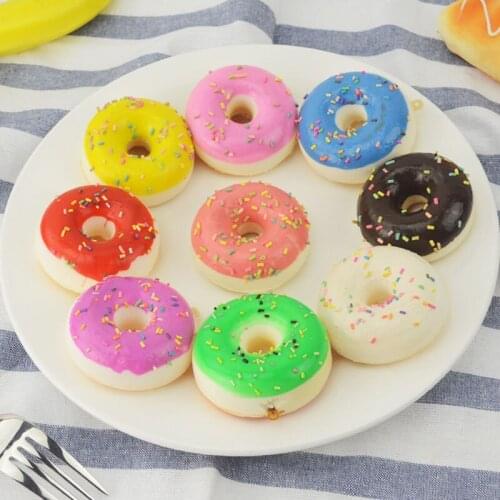 050 Fashion Simulation granule fake cake model bread set home decoration dia6.6cm