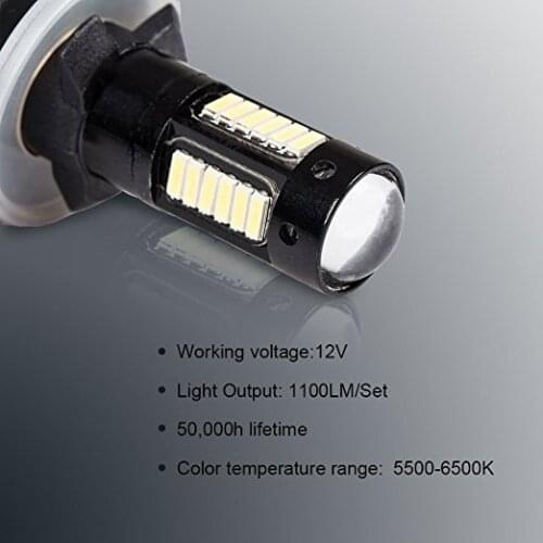 2019 1PC P13W H11 H8 H4 H16 9005HB3 9006 HB4 880 881 4014 Chips Fog Lights Bulb Car Driving Light Foglamps Auto Leds Lamp 12v