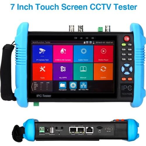 9800ADHSPLUS 4k Security Camera IP 1080P 8MP AHD TVI CVI CVBS SDI CCTV Tester Monitor ONVIF Multimeter Optical POE
