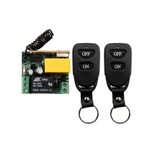 AC220V 1CH 10A RF Wireless Remote Control Switch System teleswitch 315/433 MHZ Transmitters + Receiver, Latch/Momentary/Toggle