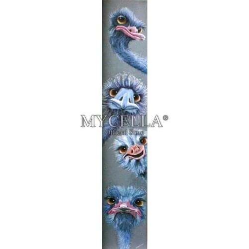 Animals 5d Diy Diamond Painting Cross Stitch Diamond Embroidery Diamond Mosaic Ostrich Hobbies Gifts Wall Stickers Home Decor