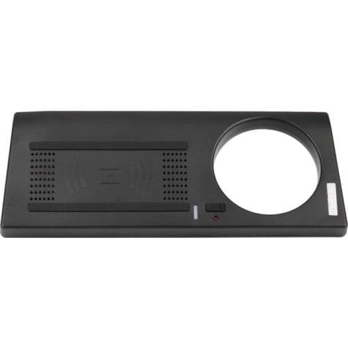 15W Car Wireless Charger Cup Holder Phone Stand Armrest Box Frame Interior Fast Charge Board for A6 C8 2019 2020