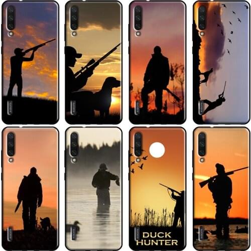 Bird Duck Hunting Sunset Case For POCO X3 M3 F2 Pro Case For Xiaomi Mi 11 A1 A2 A3 Mi Note 10 Lite Mi 10T 9T Pro Coque