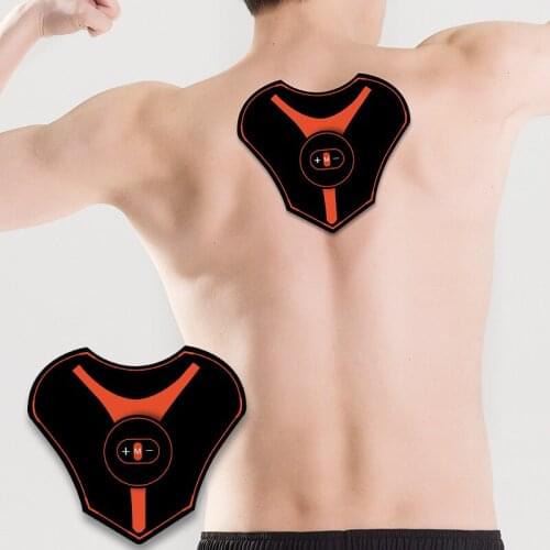 Mini Neck Massager Electric Bat Design Smart EMS Muscle Stimulator Back Cervical Massage Back Pain Relief Health Care