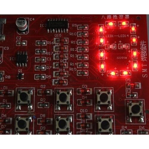 Patch Answerer Training Kit Electronic Kit Full Patch Eight-Way Digital Answerer Experiment Kit