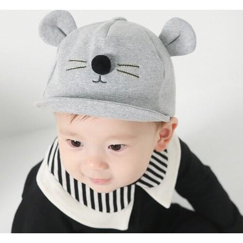 2020 New Children Kids Hat Cap Soft Cute Cat Ear Breathable for Outdoor Autumn Winter