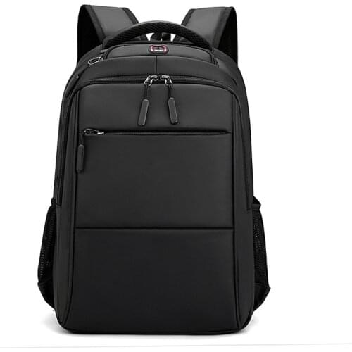 New Shoulder Mens Leather Film Computer Outdoor Leisure College Student Backpack