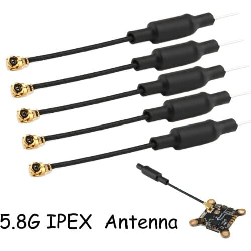 PandaRC Micro 80mm 5.8G 2dBi IPEX FPV transmitter Antenna for PandaRC VT5804 VT5804PRO VT5804V2 For indoor RC FPV Racing Drone