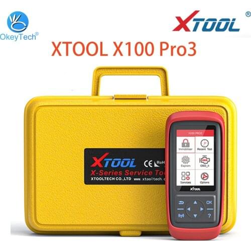 XTOOL X100 PRO3 OBD2 Car Code Scanner Diagnostic Tool More Special Functions X100 PRO2 Auto Key Programmer Update Online
