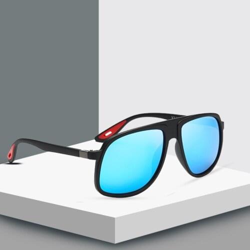 Ywjanp BRAND DESIGN Classic Sports Sunglasses Men Driving Male Sun glasses Men Square Goggles Oculos De Sol UV400