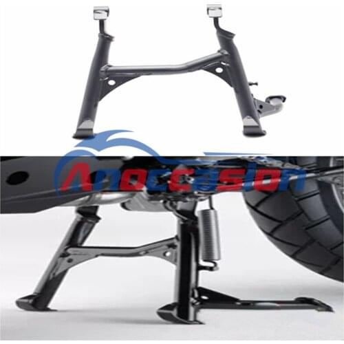 Versys-X300 17-18 Middle Kickstand Foot Kick Stand Motorcycle Body Support Lift Up Bracket for Kawasaki Versys X300 2017 2018