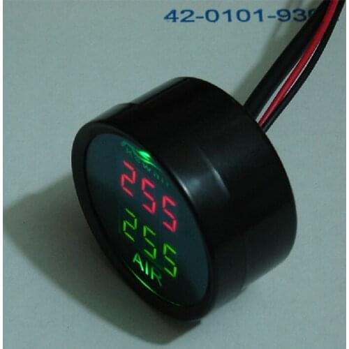 Air Hanging Shock Absorbers Air Pneumatic Shock Absorber Pressure Gage Double Color Double Group Display Gas Pressure Gage