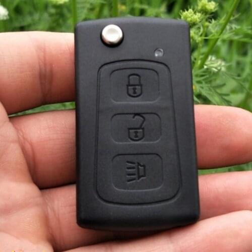 DAKATU 3 Buttons Replacement Flip Folding Remote Key Case Shell For Great Wall Hover Haval H3 H5 Keyless Entry Fob Key Cover