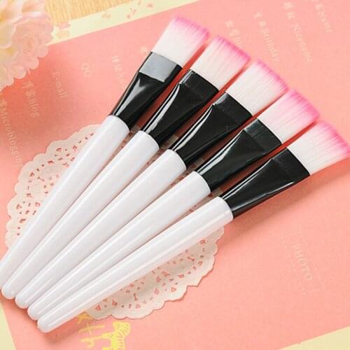 4Pcs/Set Face Mask Stirring Brush DIY Facial Mask Brush Beauty Facial Mask Tools Professional Mask Brush Soft Nylon Makeup Brush