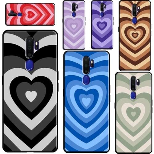 Latte Love Coffee Heart Brown For OPPO A31 A53 2020 A5 A9 A1K A15 A3S A5S A52 A72 A92 A83 A91 A93 Reno2 Z F5 F7 Case