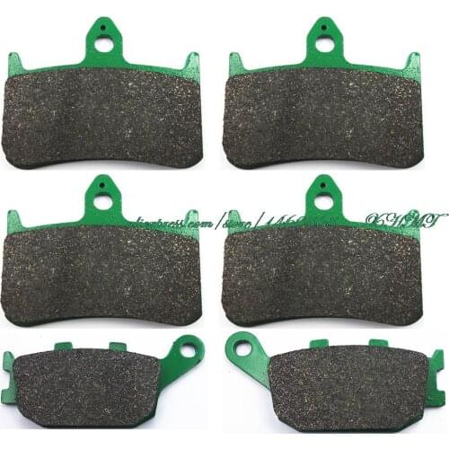 For HONDA 900 CBR RR-FIREBLADE SC28 1992 - 1995 Disc Brake Pads Pill Front Rear 1994 1993 CBR900RR CBR900