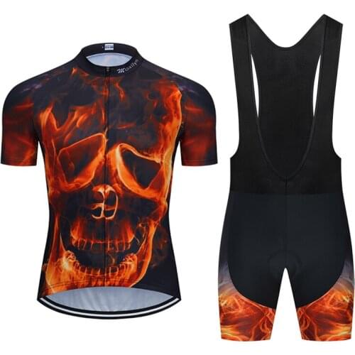 Moxilyn 2020 Mens Black Cycling Clothing MTB uniform Bike Wear Cycling Jersey Short Set Ropa Ciclismo Maillot Culotte