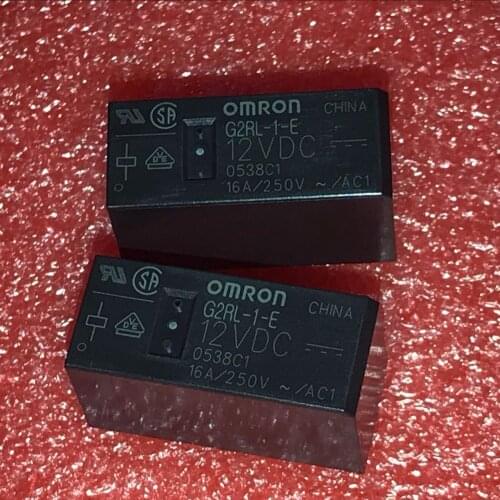 Free Shipping 20pcs/lot new original OMRON power relay G2RL-1-E-12VDC G2RL-1-E-12V G2RL-1-E 12VDC 16A 8PIN
