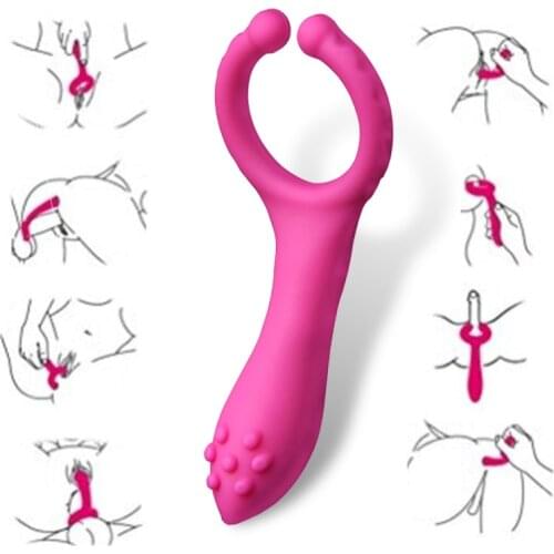 G spot Anal Dildo Vibrator Male Penis Stimulator Vibrators Masturbation Clip Magic Wand Vibrator Adult Sex Toys for Men Couples